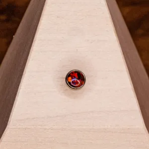 4mm Red Opal