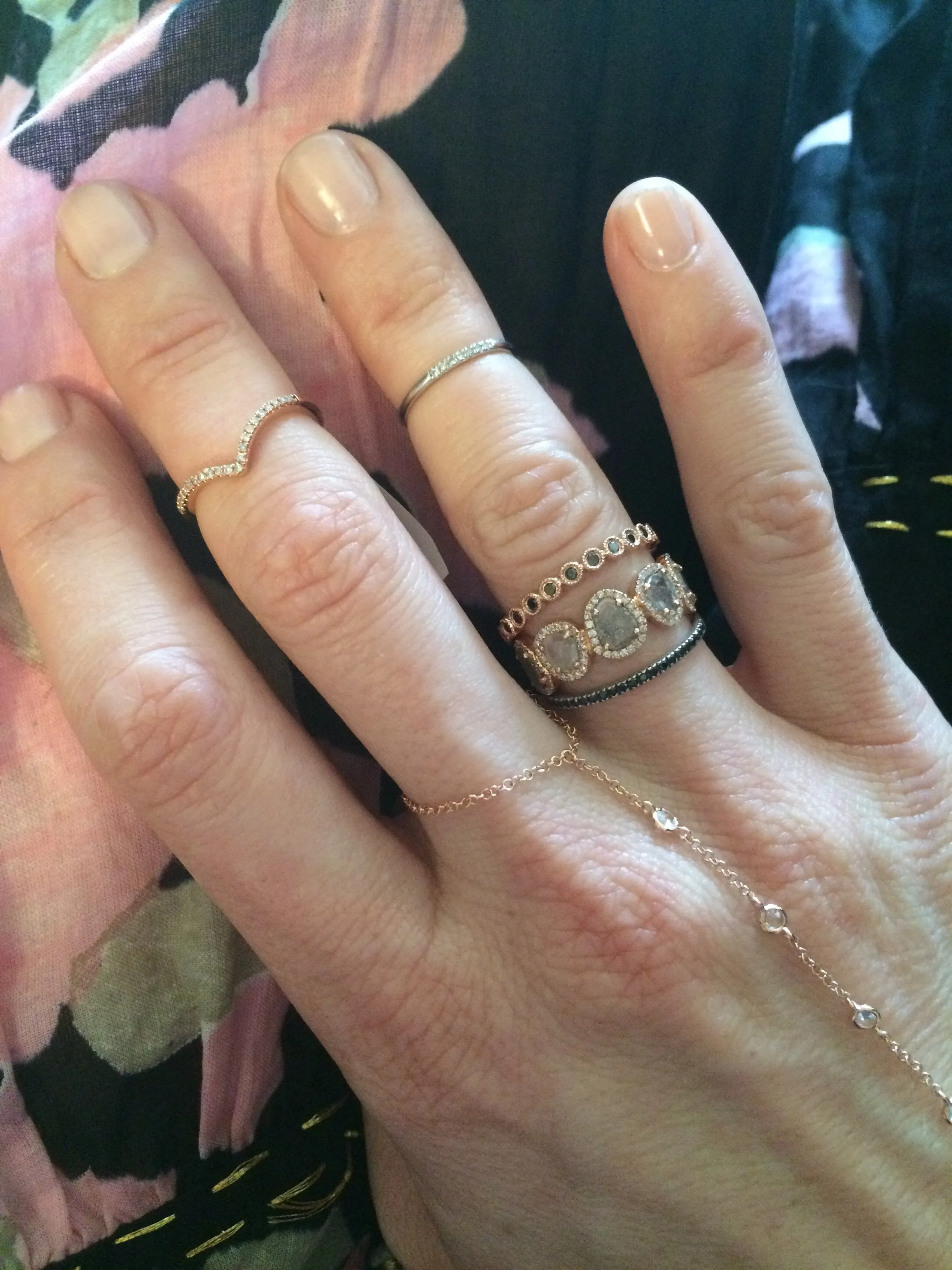 Big Sur Slice Diamond Eternity Ring