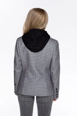 Hoodie Insert Vegan Blazer