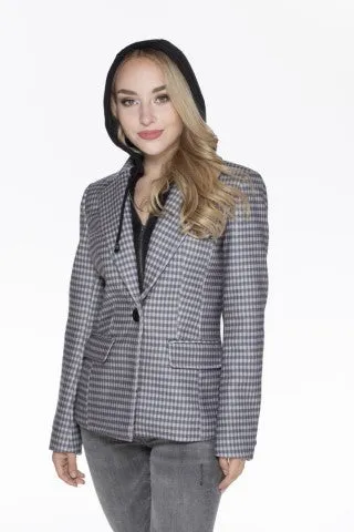 Hoodie Insert Vegan Blazer
