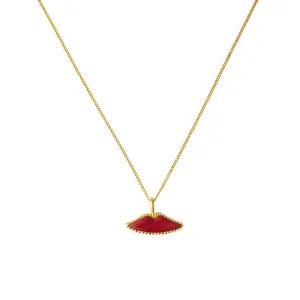 Kiss Me Red Mini Chain