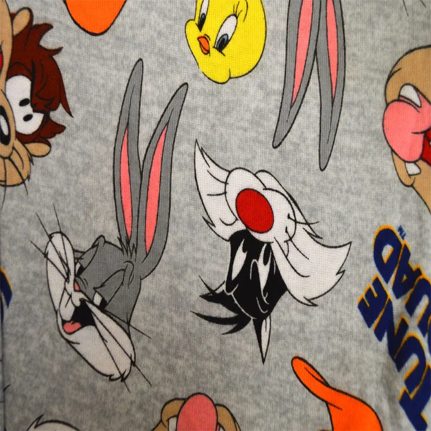 Looney Tunes Space Jam 4 Piece Cotton Toddler Pajama