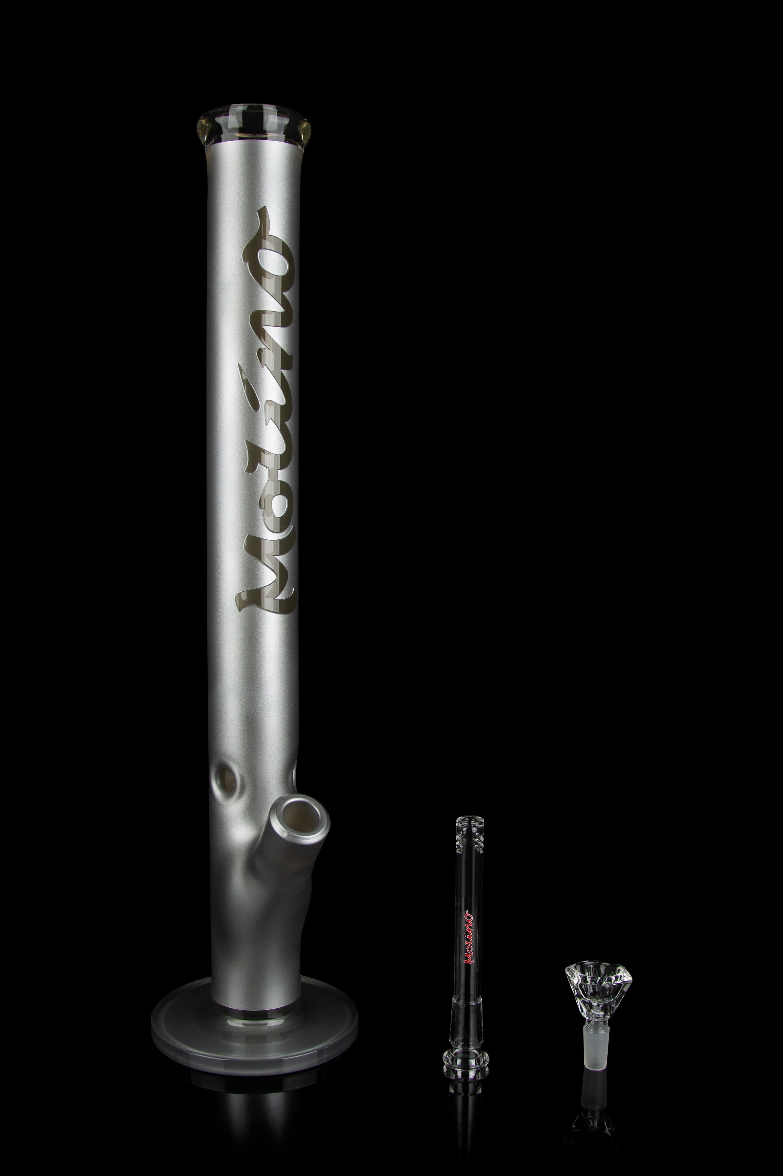 Molino Glass Silver Haze Bong