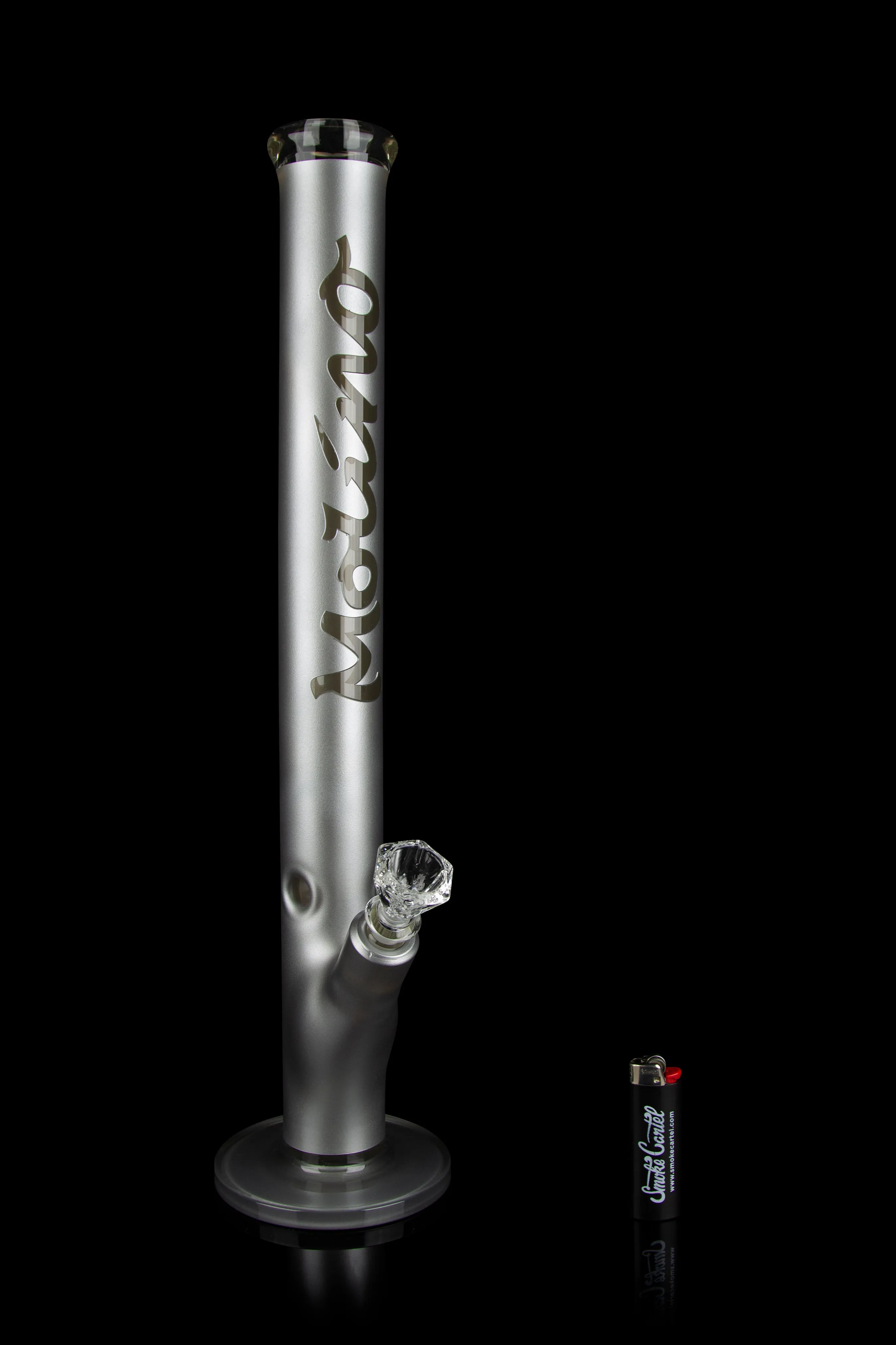 Molino Glass Silver Haze Bong
