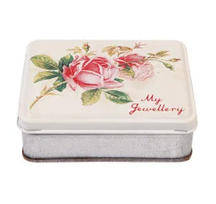 "My Jewelry" Rose Tin